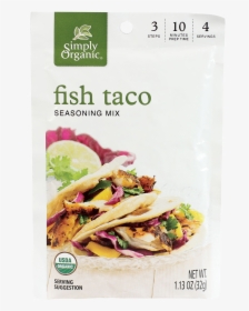 Fish Taco Seasoning Organic, HD Png Download, Transparent PNG