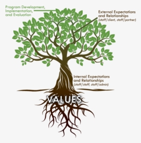 Tree With Roots Png, Transparent Png, Transparent PNG