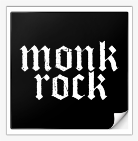 Monkrock Grunge Logo Sticker   Class - Elimination Reaction, HD Png Download, Transparent PNG