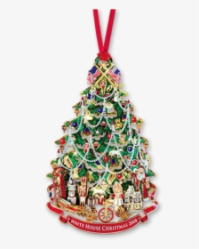 White Christmas Ornament Png - 2008 White House Christmas Ornament, Transparent Png, Transparent PNG