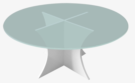 Canterbury Round Glass Coffee Table - Coffee Table, HD Png Download, Transparent PNG