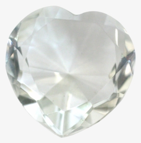 Crystal Heart Paperwieght - Crystal, HD Png Download, Transparent PNG