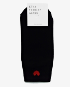 Etna Heart Shape Black Socks Korean Mart Png Korean - Leather, Transparent Png, Transparent PNG