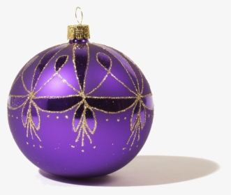 Transparent Christmas Ornaments Png - Purple Png Christmas Decoration, Png Download, Transparent PNG