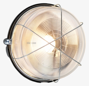 Bakelite & Glass Round Bulkhead Light - Mechanical Fan, HD Png Download, Transparent PNG