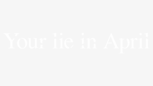 Your Lie In April - Ihg Logo White Png, Transparent Png, Transparent PNG