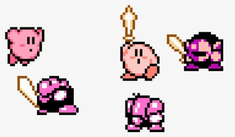 Kirby Sprite Sheet Nes, HD Png Download, Transparent PNG