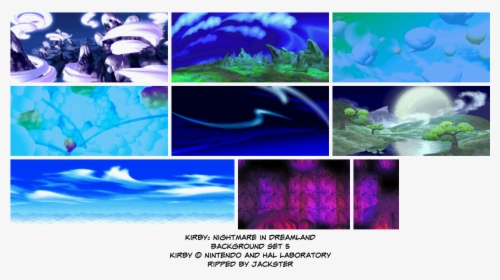 Backgrounds - Kirby Nightmare In Dreamland Backgrounds, HD Png Download, Transparent PNG