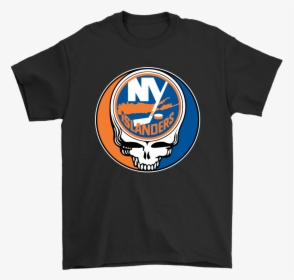 Nhl Team New York Islanders X Grateful Dead Logo Band - Childrens T Shirt, HD Png Download, Transparent PNG