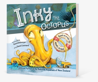 Picture - Inky The Octopus Book, HD Png Download, Transparent PNG