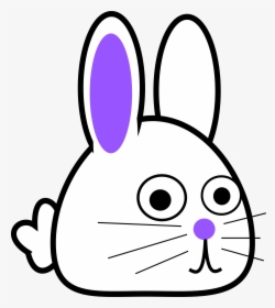 Rabbit Clipart Spring Bunny - Coloring Page, HD Png Download, Transparent PNG