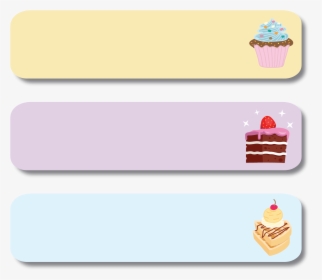 Transparent Cute Labels Png - Cupcake, Png Download, Transparent PNG