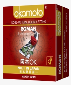 Roman Rose Pattern 3s - Okamoto Roman, HD Png Download, Transparent PNG