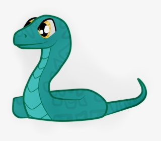 Rarity Rainbow Dash Pony Snakes Green Reptile - Harry Potter Snake Cartoon, HD Png Download, Transparent PNG