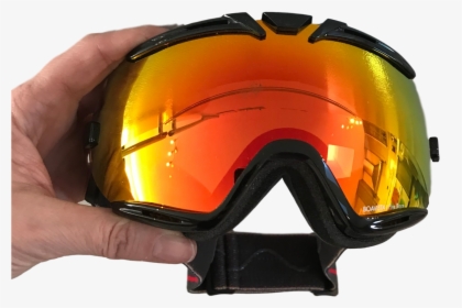 Red Bull Racing Black Ski Goggles Boavista Fire Race - Amber, HD Png Download, Transparent PNG
