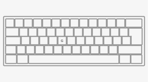 Transparent Keyboard Vector Png - Keyboard Images Black And White, Png Download, Transparent PNG
