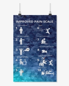 Improved Pain Scale Poster, HD Png Download, Transparent PNG