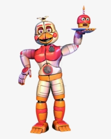 Image Result For Fnaf Funtime Chica Fnaf Sister Location, - Funtime Chica Full Body, HD Png Download, Transparent PNG