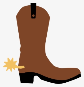 Cowboy Boot Cut File Clipart , Png Download - Cowboy Boot Png Cartoon, Transparent Png, Transparent PNG