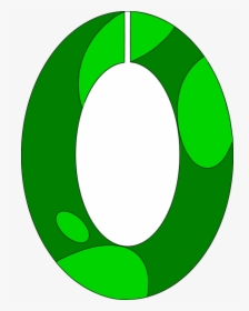 Number Zero - Number 0 Green, HD Png Download, Transparent PNG