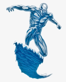 All Worlds Alliance Wiki - Marvel Comics Iceman, HD Png Download, Transparent PNG