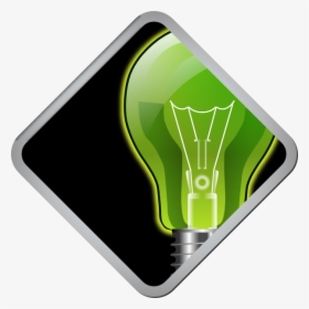 Light Bulb Icon - Clip Art, HD Png Download, Transparent PNG