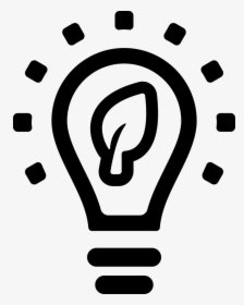 Ecological Lightbulb Symbol Comments - Lampada Led Simbolo, HD Png Download, Transparent PNG