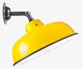 Yellow Neck Vent Shade Wall Lamp - Wall Lamp Blue Png, Transparent Png, Transparent PNG