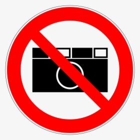 File - Nicht-din Fotografieverbot - Svg - Prohibido Tomar Fotos Y Videos, HD Png Download, Transparent PNG