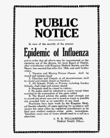 Spanish Flu Epidemic Facts, HD Png Download, Transparent PNG