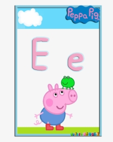 Alfabeto De Peppa Pig - George Cartoon Peppa Pig, HD Png Download, Transparent PNG