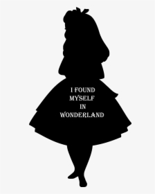 I Have A Huge Obsession With Alice In Wonderland Disney - Alice In Wonderland Shadow, HD Png Download, Transparent PNG