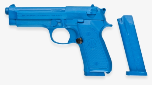 92 Fs Training Pistol - Beretta M9 Blue Gun, HD Png Download, Transparent PNG