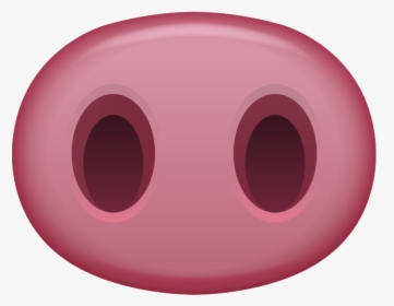 Pig Nose Emoji Png, Transparent Png, Transparent PNG