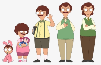 Bob's Burgers Then And Now, HD Png Download, Transparent PNG