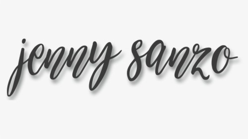 Jenny Sanzo - Calligraphy, HD Png Download, Transparent PNG