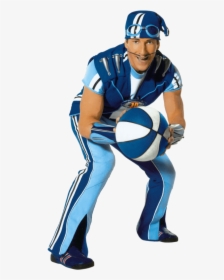 Sportacus Catching A Ball - Lazy Town Sportacus Cute, HD Png Download, Transparent PNG