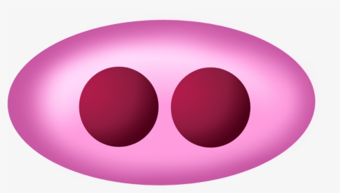#nose #snout #pig #pink #emoji Drawn With Picsart Drawing - Circle, HD Png Download, Transparent PNG