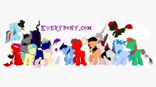 Everypony - Cartoon, HD Png Download, Transparent PNG