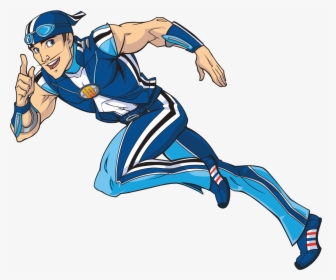 The Most Racist Cartoon Ever - Sportacus Lazy Town Cartoon, HD Png Download, Transparent PNG