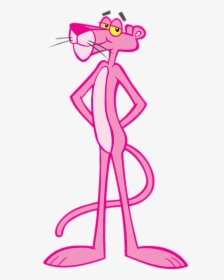 Pink Panther Paws Behind Back - Pink Panther, HD Png Download, Transparent PNG