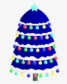Transparent Blue Christmas Tree Png - Arbol De Navidad Png, Png Download, Transparent PNG