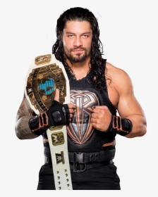 Com Wwe Roman Reign - Roman Reigns With Ic Championship, HD Png Download, Transparent PNG
