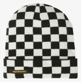 Finger In The Nose Nagano Unisex Beanie Checkers - Suorin Air Skins, HD Png Download, Transparent PNG