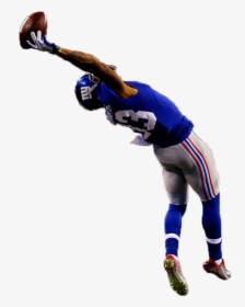 American Football Player Catching A Ball Png Image - Football Player Catching Ball, Transparent Png, Transparent PNG