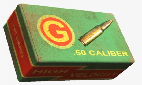 Transparent Calibre 50 Png - Fallout 4 7.62 Ammo, Png Download, Transparent PNG
