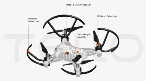 Drone Tello, HD Png Download, Transparent PNG