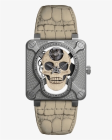 Bell Ross Watches Burning Skull, HD Png Download, Transparent PNG