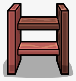 Image Wooden Steps Sprite - Short Ladder Clipart Png, Transparent Png, Transparent PNG