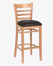 Superior Equipment Supply - Wood Bar Stool With Back, HD Png Download, Transparent PNG